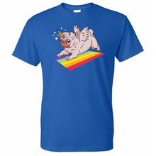 Load image into Gallery viewer, Unicorn Rainbow Pug Dog Shirt