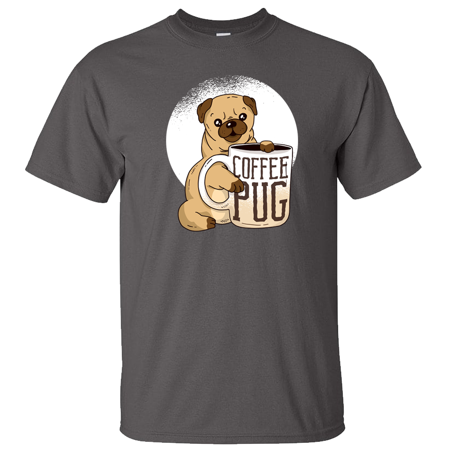 Coffee Pug Dog Shirt