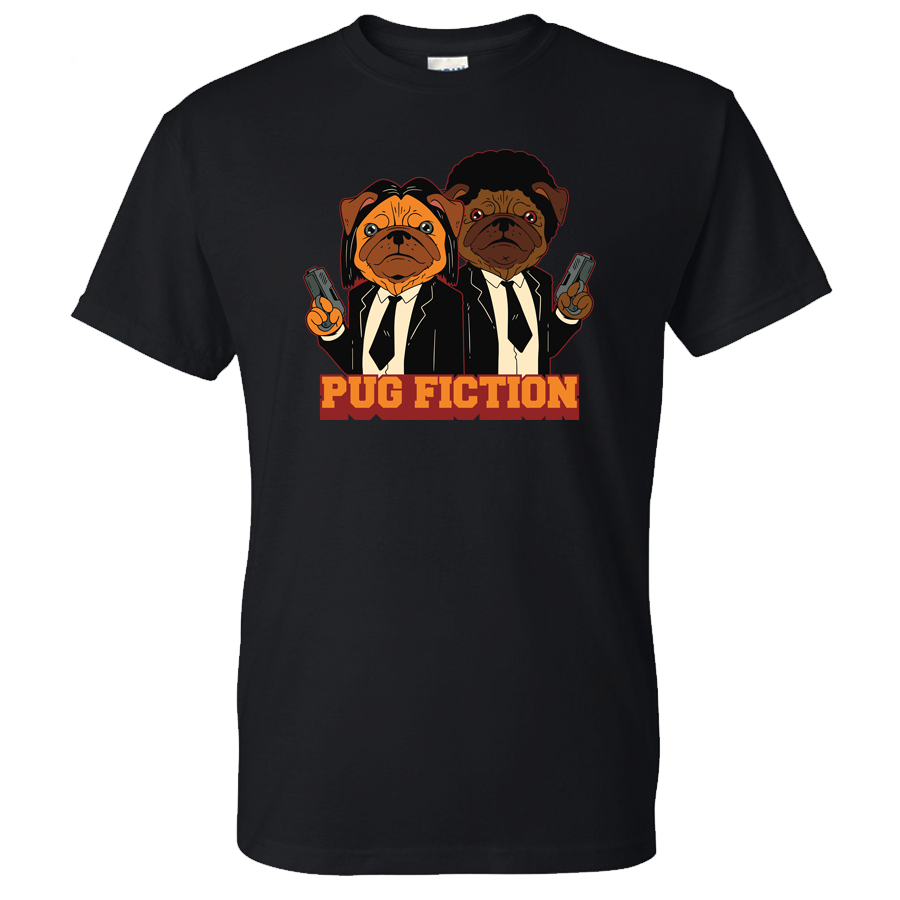 Pug Fiction Dog Shirt
