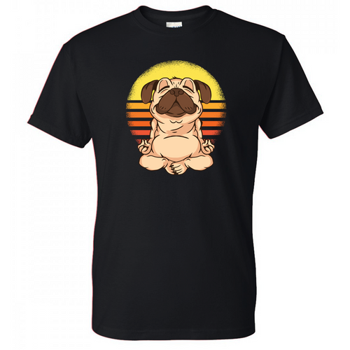 Yoga Pug Dog Shirt