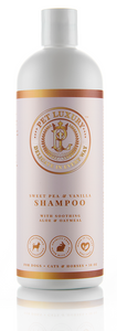 Sweet Pea & Vanilla Shampoo with Soothing Aloe & Oatmeal